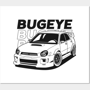 Subaru WRX Bugeye Posters and Art